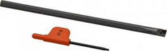 Kennametal - 0.285" Min Bore Diam, 6" OAL, 1/4" Shank Diam, CCBI Indexable Boring Bar - 2-1/2" Max Bore Depth, CDC Insert, Screw Holding Method - Benchmark Tooling