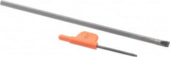 Kennametal - 0.275" Min Bore Diam, 6" OAL, 3/16" Shank Diam, FCBI Indexable Boring Bar - 1-7/8" Max Bore Depth, TD.. Insert, Screw Holding Method - Benchmark Tooling