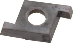 Kennametal - 2062CPG Grade KC5010, 0.06" Cutting Width Carbide Grooving Insert - 0.065" Max Depth of Cut, Right Hand, TiN Finish - Benchmark Tooling