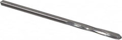 Hertel - 7/64" Solid Carbide 4 Flute Chucking Reamer - Spiral Flute, Straight Shank, 5/8" Flute Length, 2-1/4" OAL - Benchmark Tooling