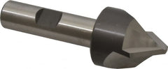 Hertel - 1" Diam Single End Cobalt Chamfer Mill - Benchmark Tooling