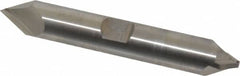 Hertel - 1/2" Diam 2 Flute Double End Cobalt Chamfer Mill - Benchmark Tooling