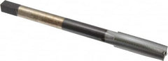 Hertel - 7/8-14 UNF, 4 Flutes, Chrome Finish, High Speed Steel, Nut Tap - 10" Overall Length, 2-3/4" Thread Length - Benchmark Tooling