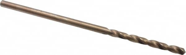 Hertel - 7/32" Diam, 6" OAL Bright Cobalt Aircraft Extension Drill Bit - Benchmark Tooling