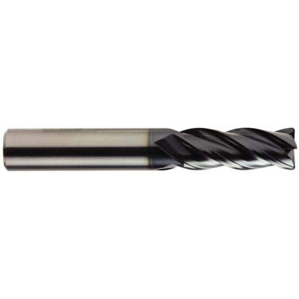 OSG - 5/8" Diam 4 Flute Solid Carbide 0.09" Corner Radius End Mill - Benchmark Tooling