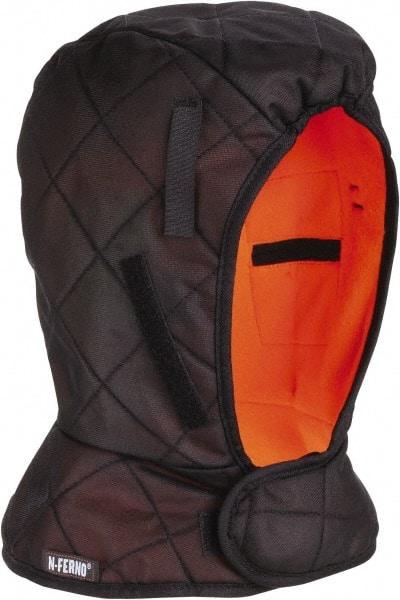 Ergodyne - Black, Underneath Hard Hat Winter Liner - Shoulder Length, 3 Layer - Benchmark Tooling