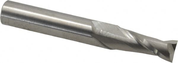 Hertel - 9mm, 22mm LOC, 10mm Shank Diam, 70mm OAL, 2 Flute, Solid Carbide Square End Mill - Single End, Uncoated, 30° Helix, Centercutting, Right Hand Cut - Benchmark Tooling