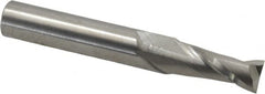 Hertel - 9mm, 22mm LOC, 10mm Shank Diam, 70mm OAL, 2 Flute, Solid Carbide Square End Mill - Single End, Uncoated, 30° Helix, Centercutting, Right Hand Cut - Benchmark Tooling