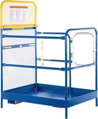 Vestil - 65" Platform - Forklift Work Platform, 1,000 Lb Capacity, 65-5/8" Platform Height, 36" Base Width x 48" Base Depth - Benchmark Tooling