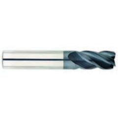 3/4" Dia. - 1-1/2" LOC - 4" OAL - 4 FL Carbide S/E HP End Mill-AlTiN - Benchmark Tooling