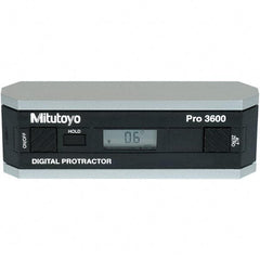 Mitutoyo - Digital & Dial Protractors Style: Digital Measuring Range (Degrees): 360.00 - Benchmark Tooling