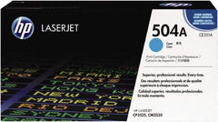 Hewlett-Packard - Cyan Toner Cartridge - Use with HP Color LaserJet CM3530 MFP, CP3525 - Benchmark Tooling