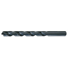 8.00mm RHS / RHC HSS 135 Degree Split Point Heavy Duty Jobber Drill - Steam Oxide - Exact Industrial Supply