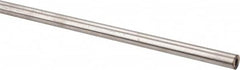 Value Collection - 6' Long, 1/2" OD, 304 Stainless Steel Tube - 0.12" Wall Thickness - Benchmark Tooling