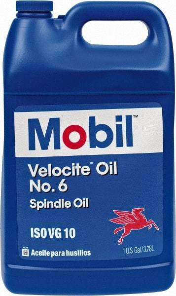 Mobil - 1 Gal Container Mineral Spindle Oil - ISO 10, 10 cSt at 40°C & 2.62 cSt at 100°C - Benchmark Tooling