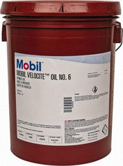 Mobil - 5 Gal Pail Mineral Spindle Oil - ISO 10, 10 cSt at 40°C & 2.62 cSt at 100°C - Benchmark Tooling