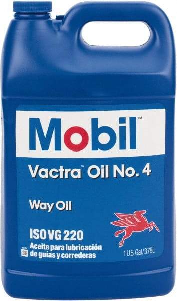 Mobil - 1 Gal Container, Mineral Way Oil - ISO Grade 220, SAE Grade 18 - Benchmark Tooling