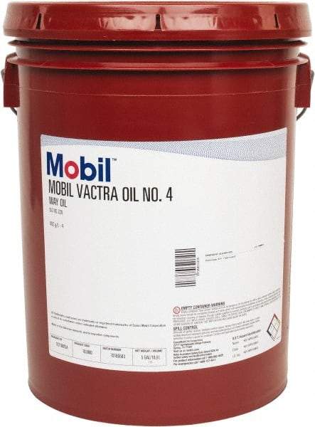 Mobil - 5 Gal Pail, Mineral Way Oil - ISO Grade 220, SAE Grade 18 - Benchmark Tooling