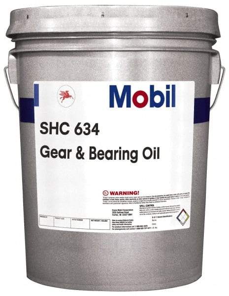 Mobil - 5 Gal Pail, Synthetic Gear Oil - ISO 460 - Benchmark Tooling