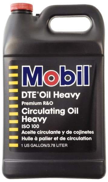 Mobil - 1 Gal Container Mineral Circulating Oil - SAE 40, ISO 150, 146 cSt at 40°C & 14.4 cSt at 100°F - Benchmark Tooling