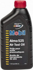 Mobil - Bottle, ISO 46, Air Tool Oil - 46 Viscosity (cSt) at 40°C, 7.3 Viscosity (cSt) at 100°C, Series Almo 525 - Benchmark Tooling