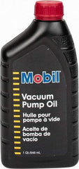 Mobil - 1 Qt Bottle Mineral Vacuum Pump Oil - SAE 20, ISO 68, 100 cSt at 40°C - Benchmark Tooling