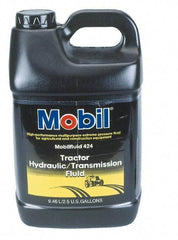 Mobil - 2.5 Gal Bottle Mineral Hydraulic Oil - ISO 46/68, 55 cSt at 40°C & 9.3 cSt at 100°F - Benchmark Tooling