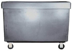 Bayhead Products - 800 Lb Load Capacity, Polyethylene Rolling Covered Container - 21" Wide x 41" Long x 21-1/2" High - Benchmark Tooling