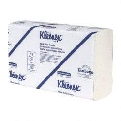 Kleenex - 1 Ply White Multi-Fold Paper Towels - 9-1/4" Wide - Benchmark Tooling