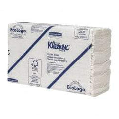 Kleenex - 1 Ply White C-Fold Paper Towels - 10-1/8" Wide - Benchmark Tooling