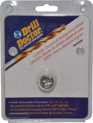 Drill Doctor - 100 Grit, Tool & Cutter Grinding Wheel - Coarse Grade, Diamond - Benchmark Tooling