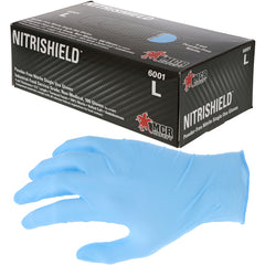 Durashield Gloves - 4 mil Nitrile Industry Standard Food Grade - Textured - Powder Free - Box of 100 - Size X-Large - Benchmark Tooling