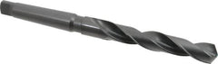 General Chipbreaker - 15/16", 3MT 118° Point High Speed Steel Taper Shank Drill Bit - Oxide Finish, 6-1/4" Flute Length, 11" OAL, Chipbreaker Flute - Benchmark Tooling