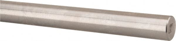 Thomson Industries - 3/8" Diam, 20" Long, Steel Standard Round Linear Shafting - 60-65C Hardness - Benchmark Tooling