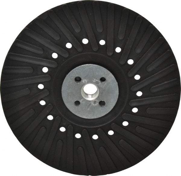 Value Collection - 7" Diam Locking Nut Disc Backing Pad - Hard Density, 10,000 RPM - Benchmark Tooling