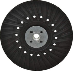 Value Collection - 7" Diam Locking Nut Disc Backing Pad - Hard Density, 10,000 RPM - Benchmark Tooling