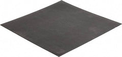 Made in USA - 12" Long, 12" Wide, 1/16" Thick, Buna-N Rubber Foam Sheet - 50 to 60 Durometer, Black, -20 to 180°F, 2,500 psi Tensile Strength, Adhesive Backing, Stock Length - Benchmark Tooling