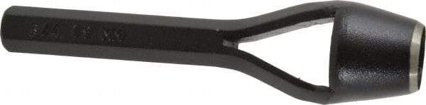Value Collection - 3/4" Arch Punch - 5" OAL, Steel - Benchmark Tooling