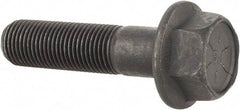 Value Collection - 1/2-20 UNF, 2" Length Under Head, Hex Drive Flange Bolt - 1-1/4" Thread Length, Grade 8 Alloy Steel, Smooth Flange, Phosphate & Oil Finish - Benchmark Tooling