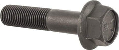 Value Collection - 1/2-20 UNF, 2-1/4" Length Under Head, Hex Drive Flange Bolt - 1-1/4" Thread Length, Grade 8 Alloy Steel, Smooth Flange, Phosphate & Oil Finish - Benchmark Tooling