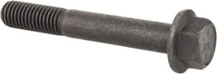 Value Collection - 1/2-13 UNC, 3-1/2" Length Under Head, Hex Drive Flange Bolt - 1-1/4" Thread Length, Grade 8 Alloy Steel, Smooth Flange, Phosphate & Oil Finish - Benchmark Tooling