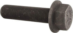 Value Collection - 5/8-18 UNF, 2-1/2" Length Under Head, Hex Drive Flange Bolt - 1-1/2" Thread Length, Grade 8 Alloy Steel, Smooth Flange, Phosphate & Oil Finish - Benchmark Tooling