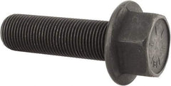 Value Collection - 3/4-16 UNF, 2-1/2" Length Under Head, Hex Drive Flange Bolt - 1-3/4" Thread Length, Grade 8 Alloy Steel, Smooth Flange, Phosphate & Oil Finish - Benchmark Tooling