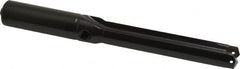 Allied Machine and Engineering - Series 1.5, 55/64 to 15/16" Diam, 1" Diam Straight Shank, Straight Flute Spade Drill - 4-5/8" Max Depth, 6-1/64" Body Length, 8-7/8" OAL, Intermediate Length, Through Coolant - Benchmark Tooling