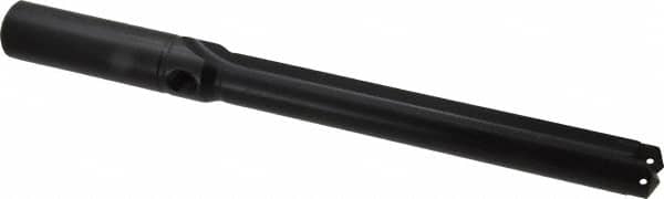 Allied Machine and Engineering - Series 1.5, 55/64 to 15/16" Diam, 1" Diam Straight Shank, Straight Flute Spade Drill - 6-5/8" Max Depth, 8-1/64" Body Length, 10-7/8" OAL, Standard Length, Through Coolant - Benchmark Tooling