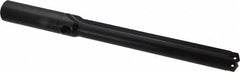 Allied Machine and Engineering - Series 1.5, 55/64 to 15/16" Diam, 1" Diam Straight Shank, Straight Flute Spade Drill - 6-5/8" Max Depth, 8-1/64" Body Length, 10-7/8" OAL, Standard Length, Through Coolant - Benchmark Tooling