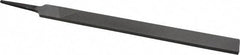 Value Collection - 10" Long, Bastard Cut, Hand American-Pattern File - Double Cut, 1/4" Overall Thickness, Tang - Benchmark Tooling