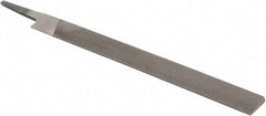 Value Collection - 10" Long, Second Cut, Knife American-Pattern File - Double Cut, 1/4" Overall Thickness, Tang - Benchmark Tooling