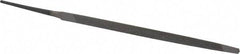 Value Collection - 4" Long, Taper American-Pattern File - Single Cut, Tang - Benchmark Tooling