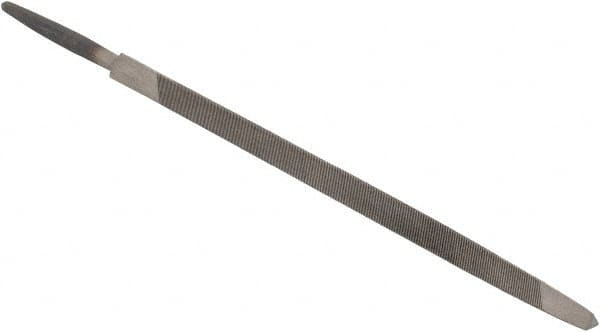 Value Collection - 5" Long, Taper American-Pattern File - Single Cut, Tang - Benchmark Tooling